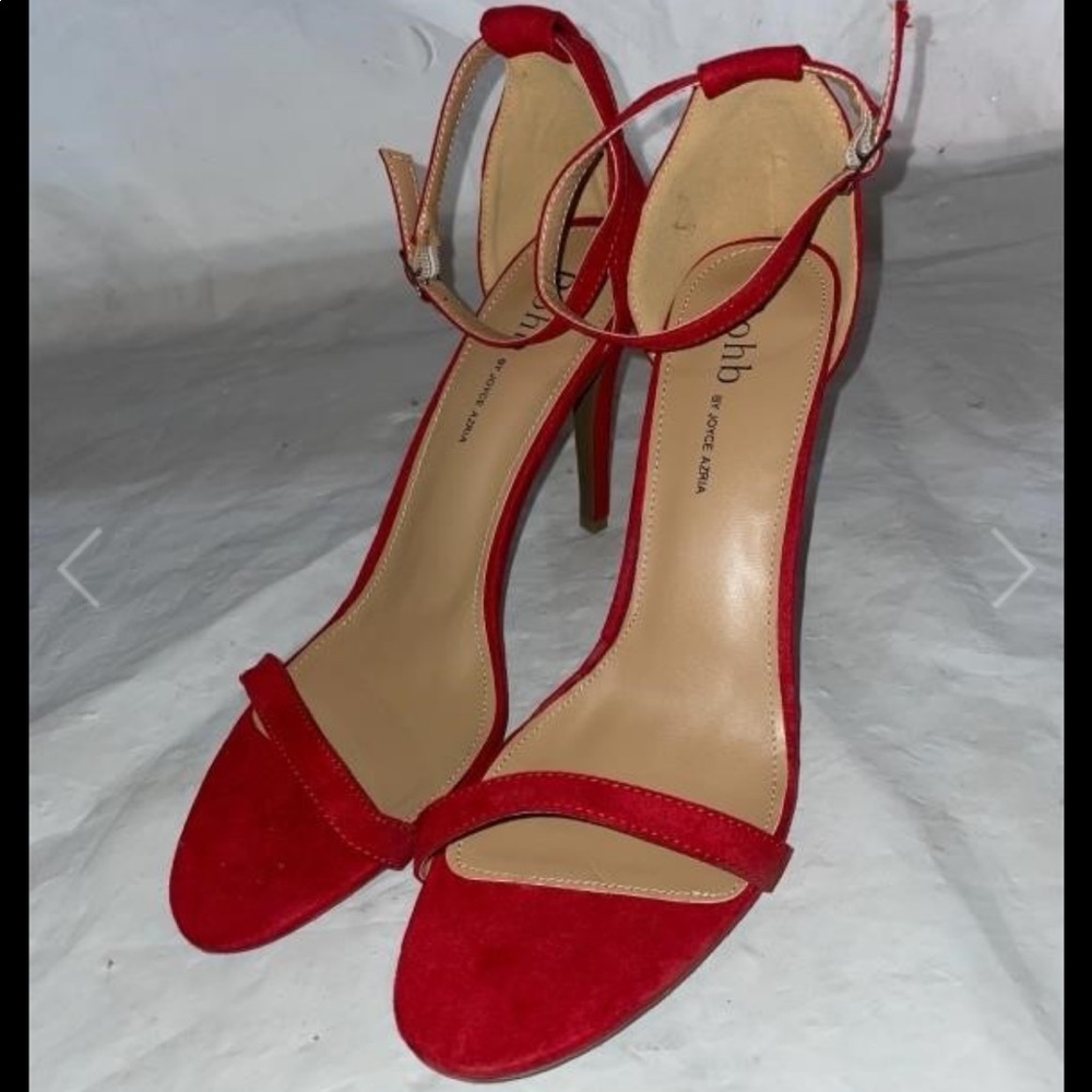 ROHB BY JOYCE AZRIA Red Heels SIZE 10